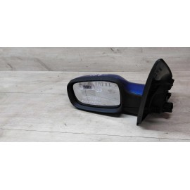 Зеркало заднего вида левое Renault Megan II синего цвета