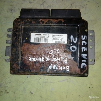 ЭБУ блок управления 8200047476 Renault Scenic 2.0 сценик 8200047476 s110030228b 7700110471